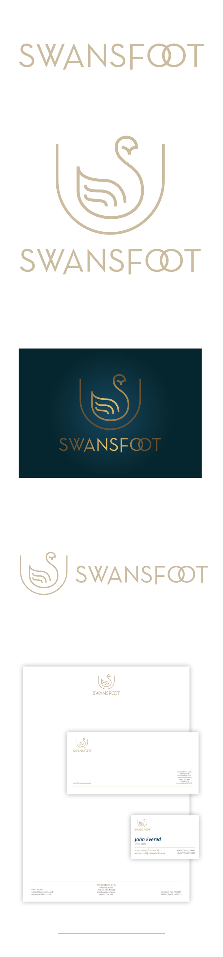 Swansfoot Brand - Theory Unit Graphic Design and Website Development